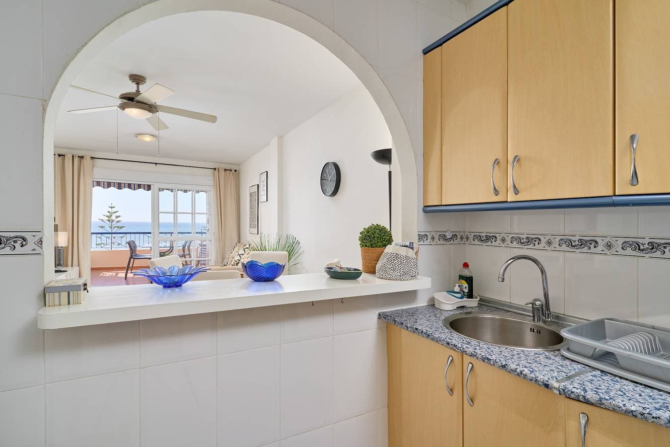 Foto 5 von 25: Apartment 'Jardines Del Mar' mit Meerblick, privater Terrasse und WLAN