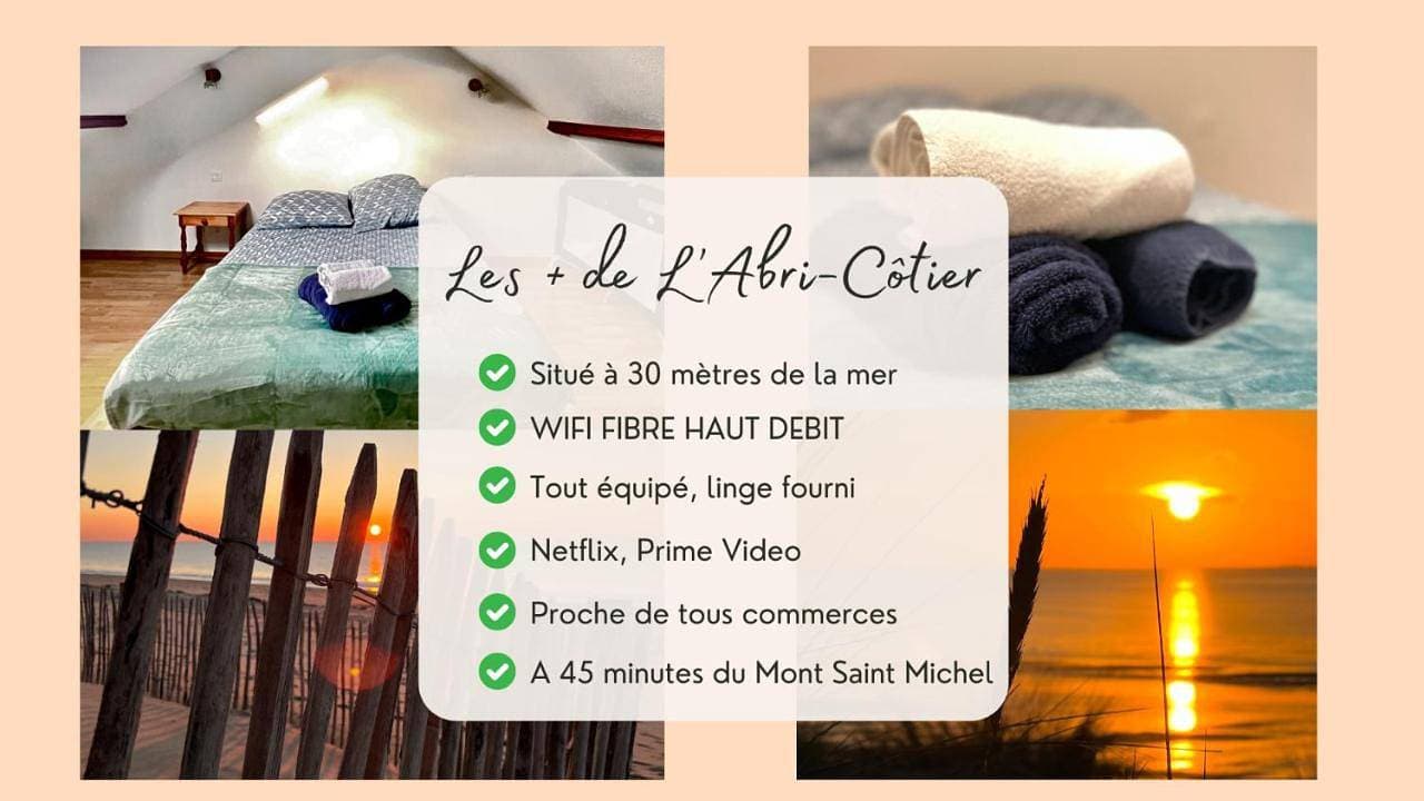 L’Abri-Côtier à 30 mètres de la mer 1