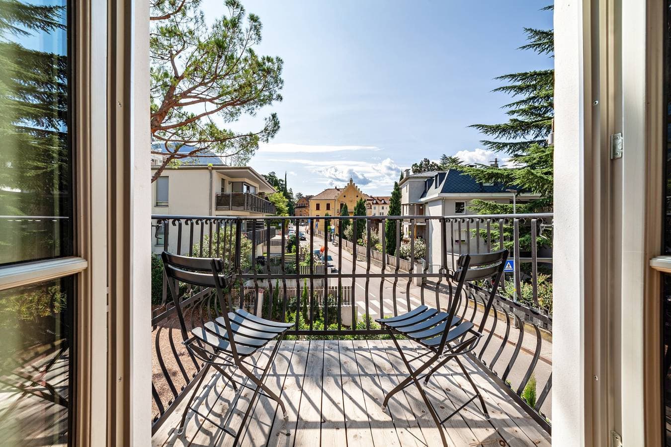 Foto 11 von 18: Ferienwohnung 'Ansitz Layshof Erlebach' mit Bergblick, Gemeinschaftsgarten und WLAN