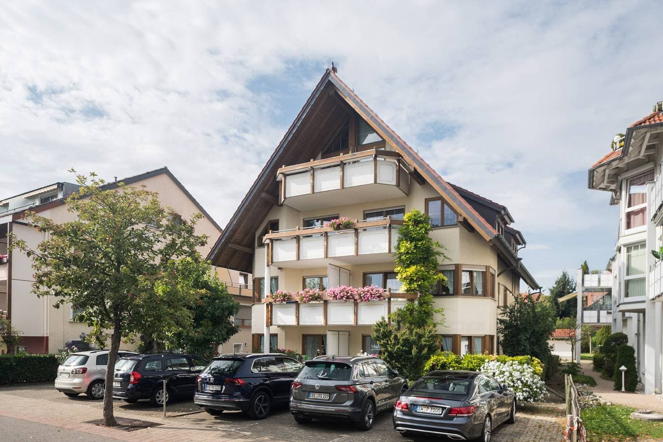 Foto 8 von 12: Hotel Garni Gästehaus Merk - Ferienwohnung mit 28 qm, 1 Wohn-/Schlafraum für maximal 3 Personen