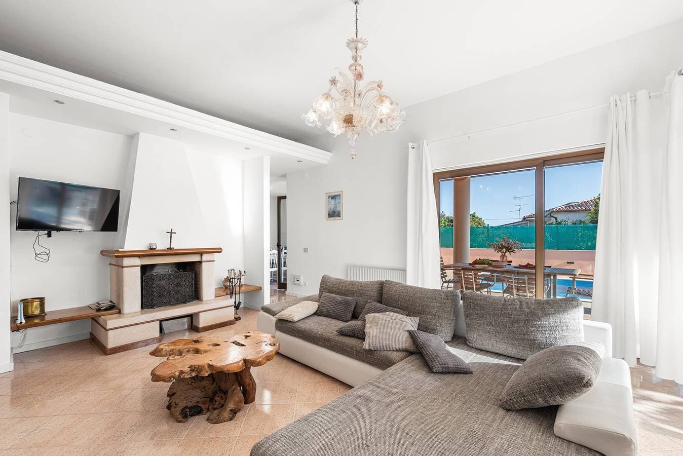 Foto 10 von 41: Villa mit privatem Pool, Meerblick und Grillplatz, Buje-Istrien