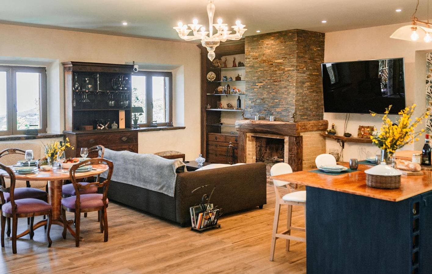 Foto 6 von 30: Charmante 100 m² große Ferienwohnung mit Pool, Garten und WLAN in der Nähe von Arcidosso