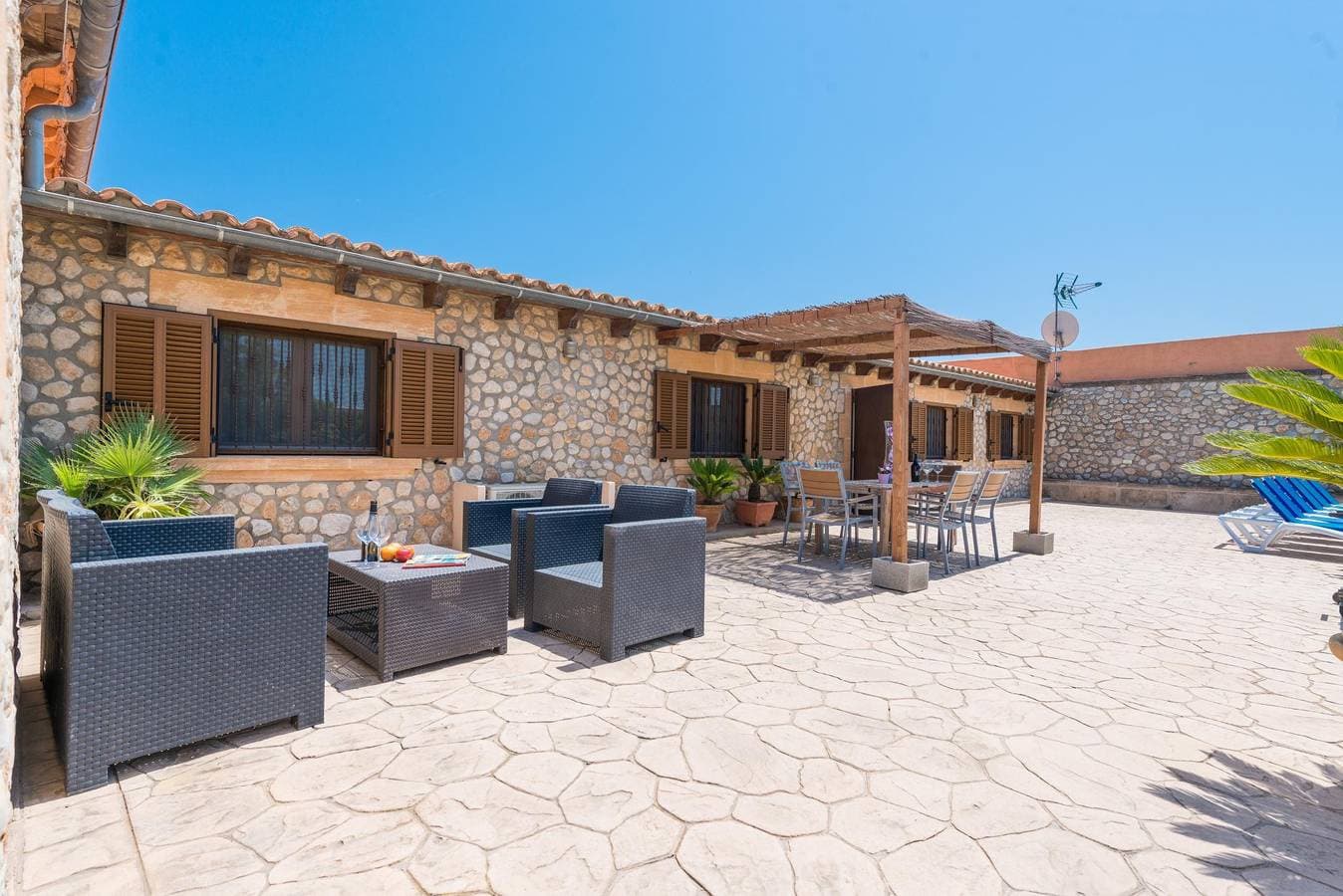 Foto 6 von 29: Sestados - Ferienhaus mit privaten Pool in sa Pobla. WiFi gratis