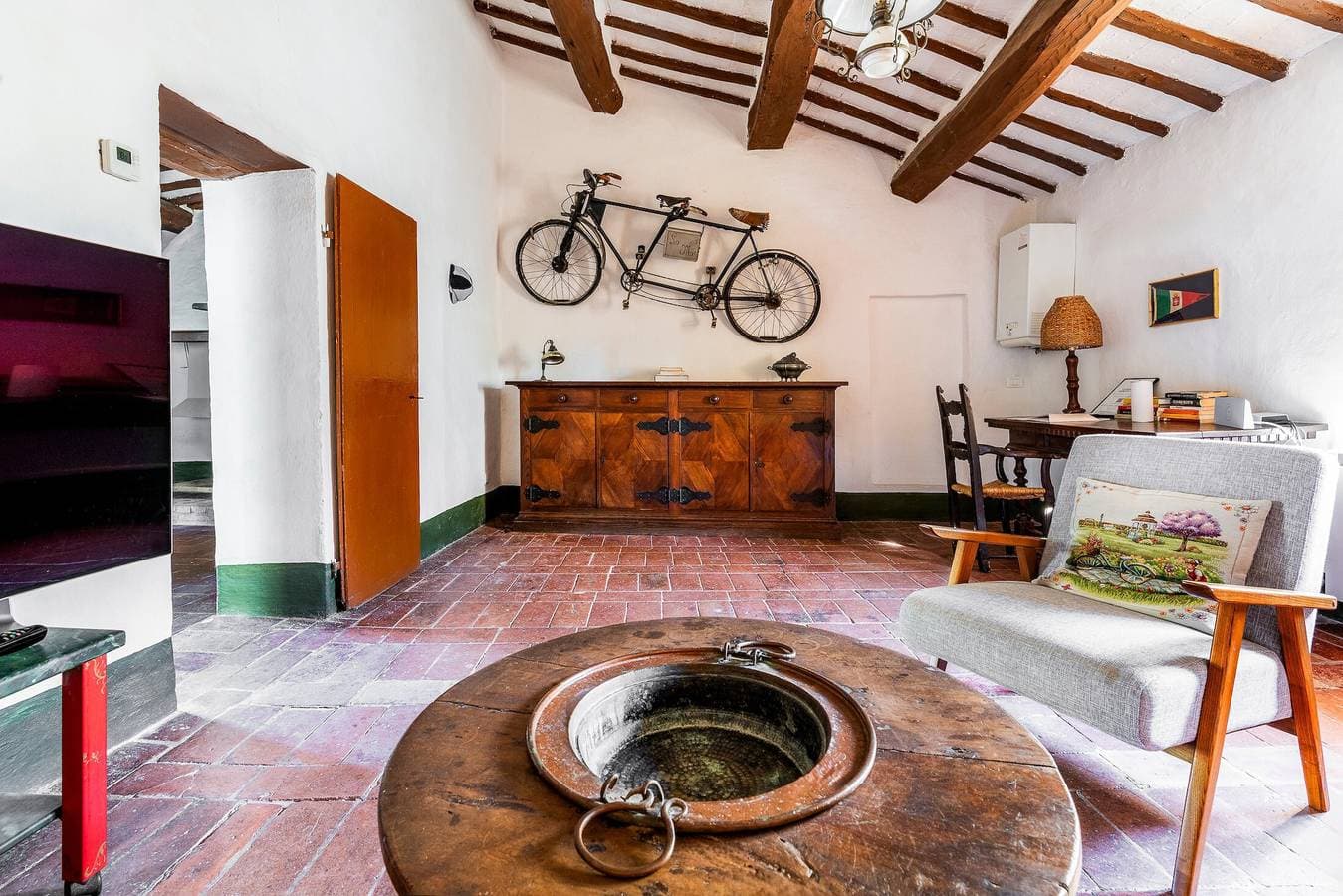 Foto 5 von 54: Apartment 'La Bandita Agriturismo' mit Gemeinschaftsgarten, WLAN und Klimaanlage