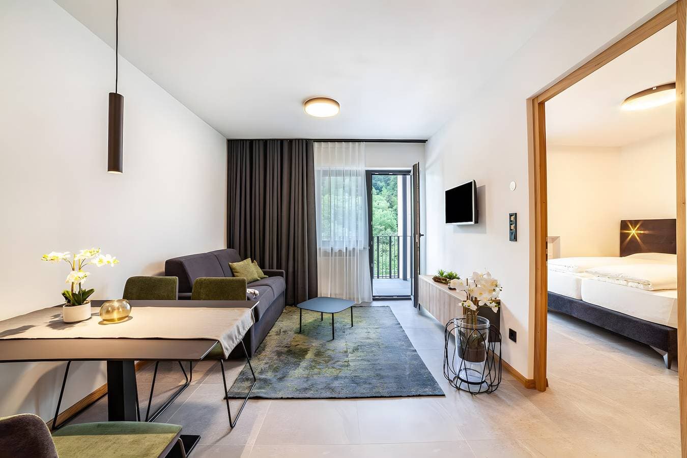 Foto 11 von 20: Ferienwohnung 'Pauli 4' mit Bergblick, Gemeinschaftsgarten und Wi-Fi