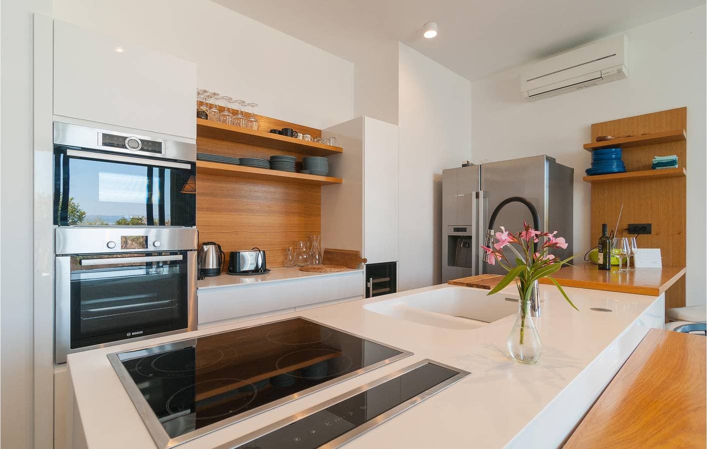 Foto 7 von 33: Gemütliche Ferienwohnung mit Meerblick, Pool und Terrasse, 400 m vom Strand entfernt