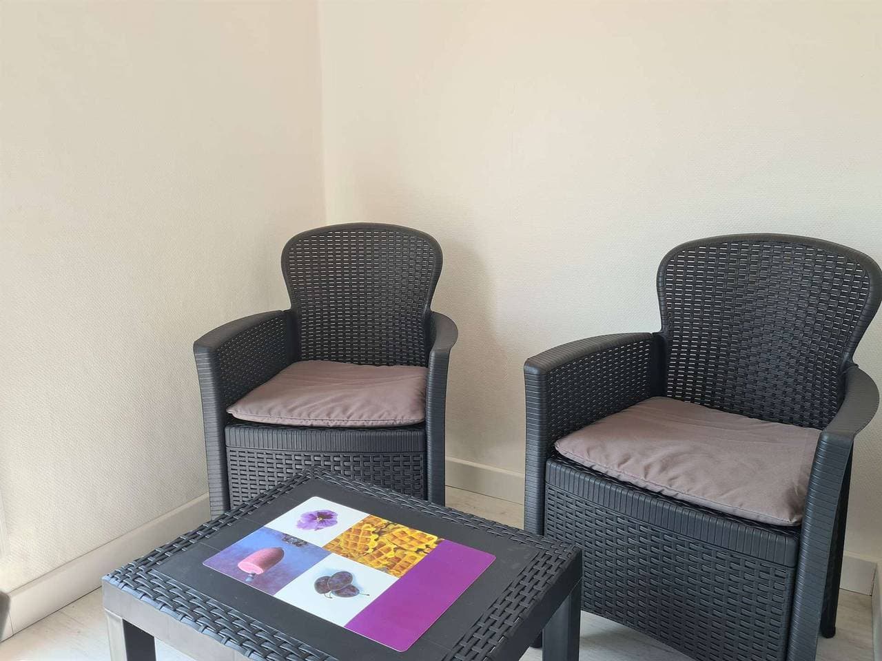 Foto 13 von 17: Gemütliches Studio am Strand mit Parkplatz