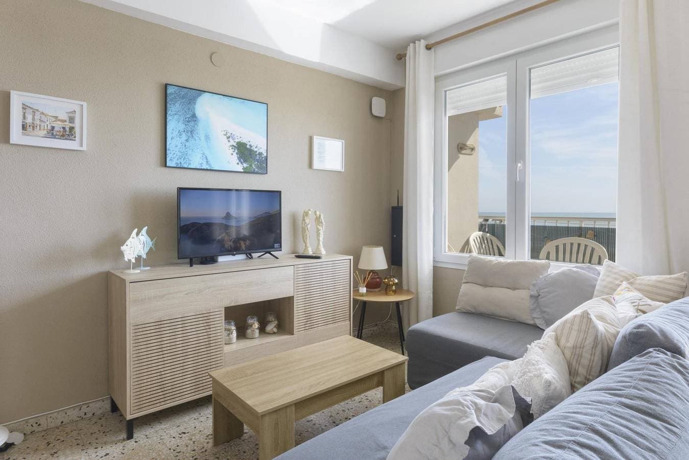 Foto 4 von 29: Abaco - Apartment mit Meerblick in Platja de Xeraco mit Free Wifi