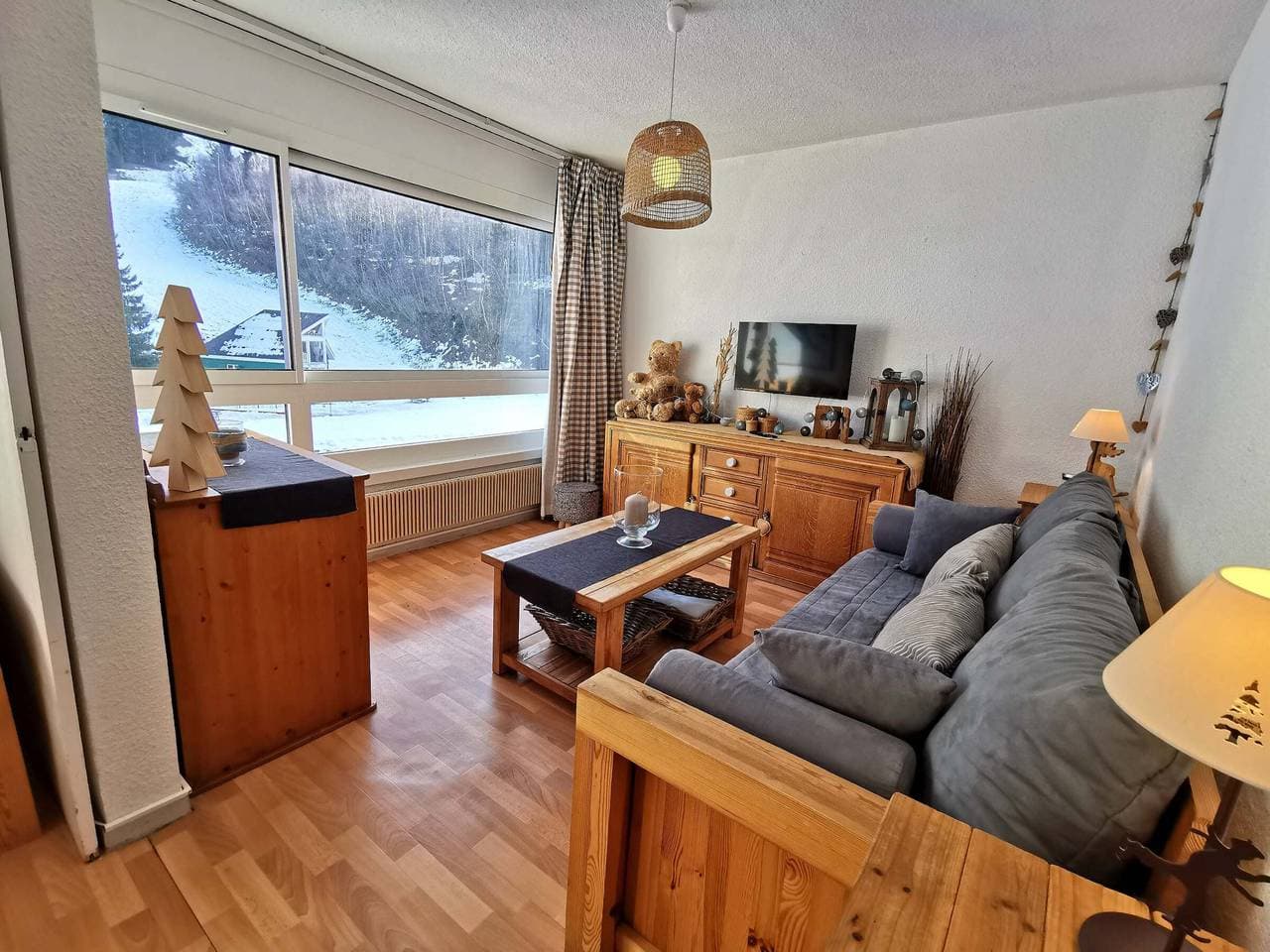 Foto 2 von 21: Gemütliche 7-Schlafplätze Wohnung an der Piste - Prapoutel Zentrum