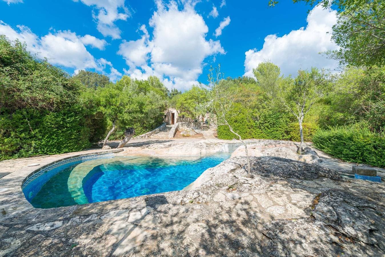 Foto 3 von 24: Casa De Piedra - Ferienhaus mit privaten Pool in Campanet.