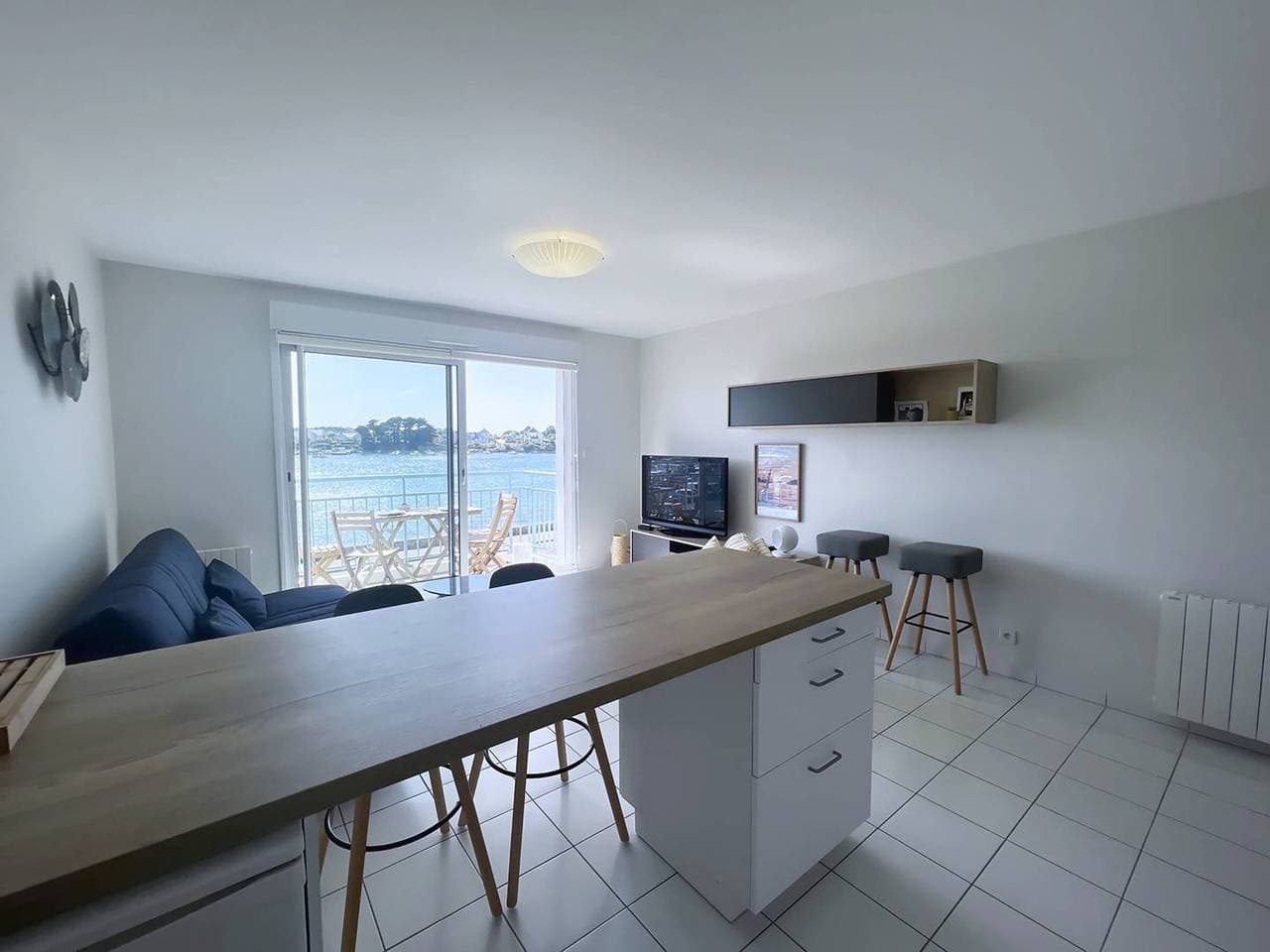 Foto 7 von 21: Étel - 42 m² Wohnung - 2 Zimmer - WIFI - Nahe des Hafens