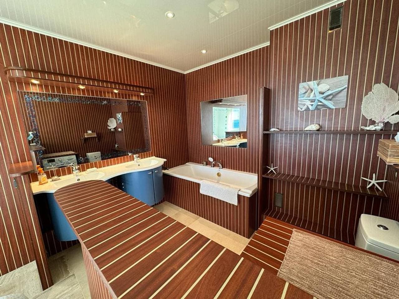 Foto 12 von 15: Große, klimatisierte Wohnung mit Terrassen, Meerblick, Parkplatz und WIFI