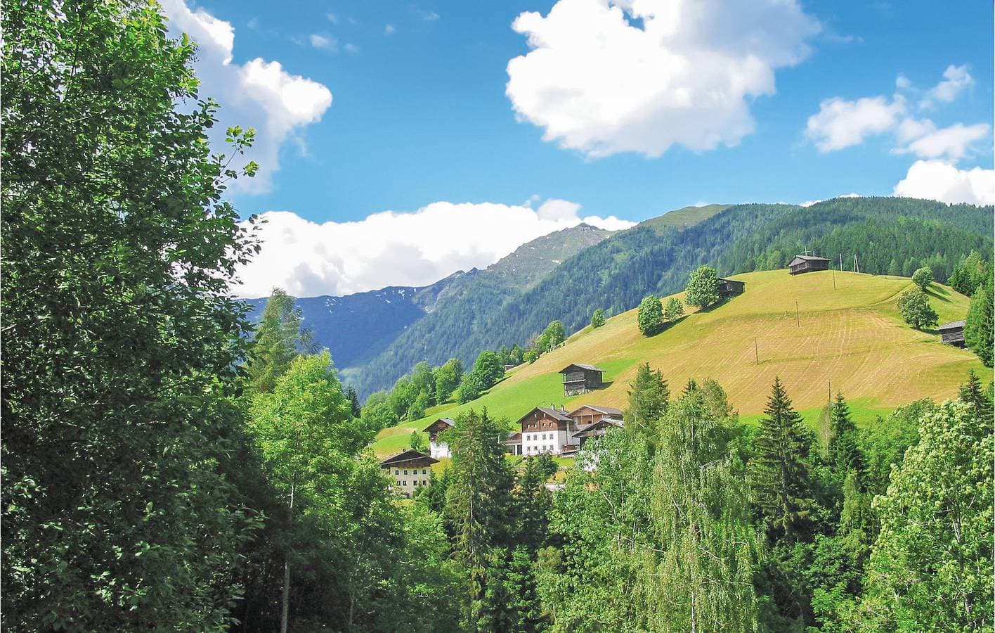 Foto 12 von 14: Familienwohnung mit Panoramablick in der Nähe des Flusses Gail – inklusive Parkplatz und Küche