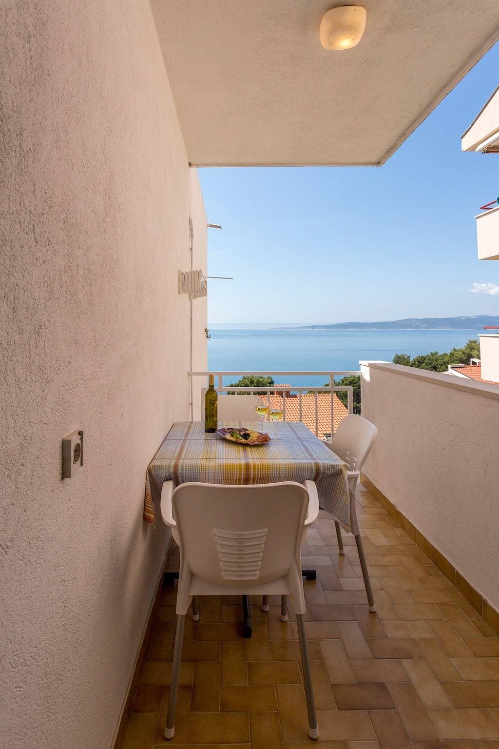 Studio Appartement mit Balkon und Meerblick Baska Voda, Makarska As-301-d 1
