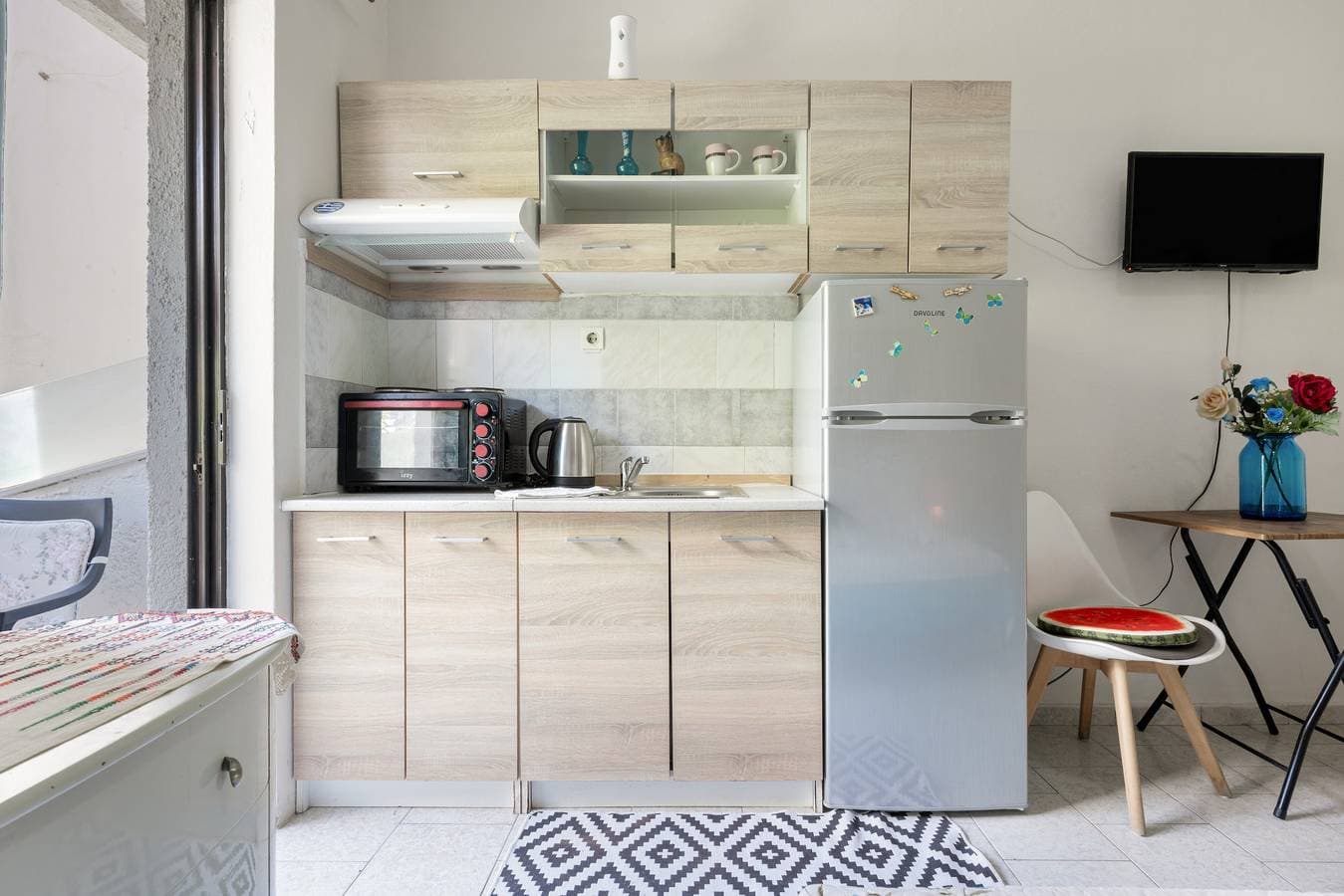 Foto 7 von 17: Einzimmerapartment 'Olga 2' mit Meerblick, WLAN und Klimaanlage