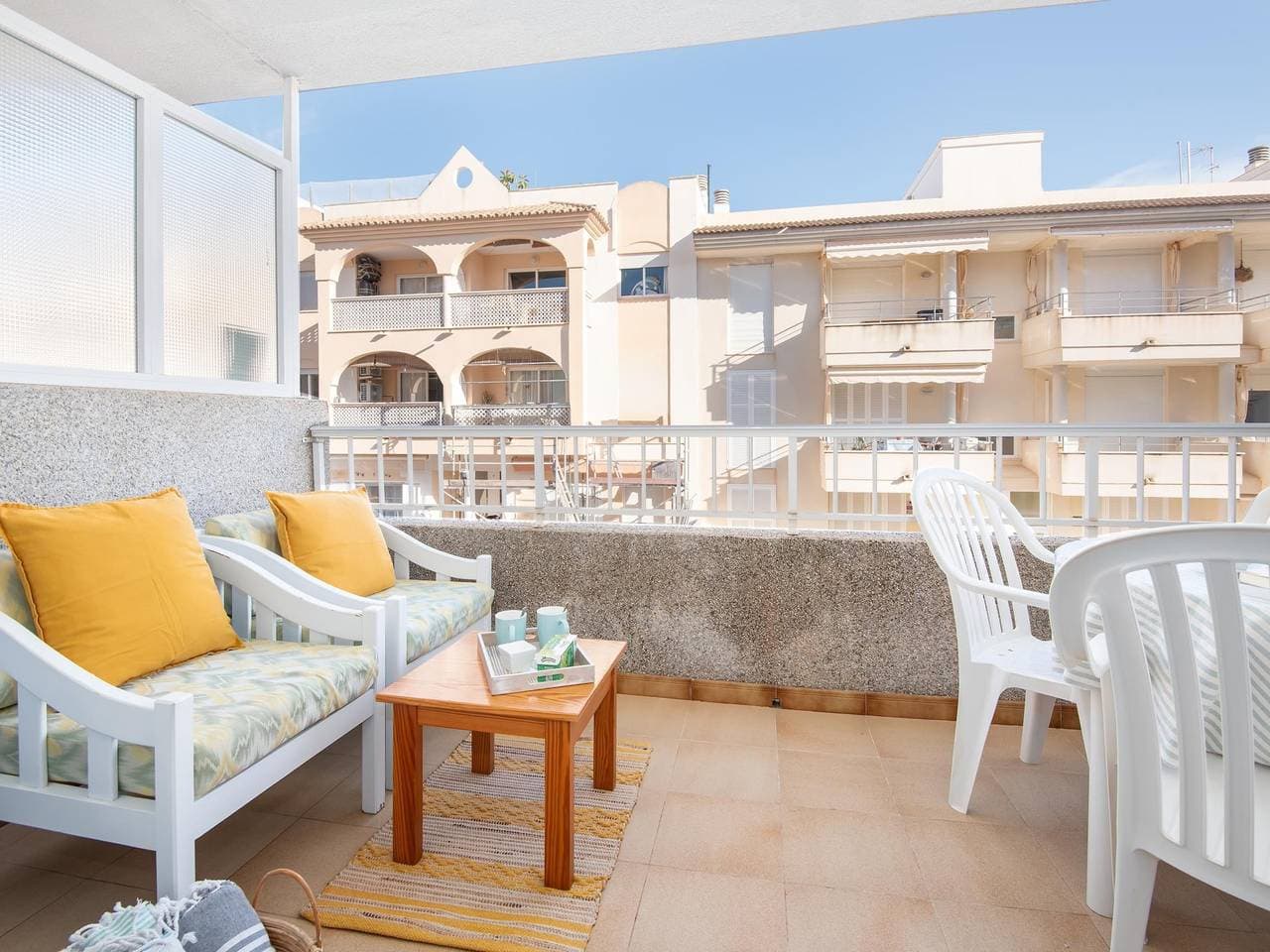 Foto 10 von 25: Apartment · Colònia de Sant Jordi · ★4,79 · 2 Schlafzimmer · 4 Betten · 1 Badezimmer