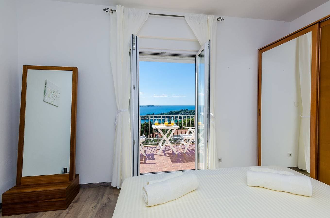 Foto 11 von 25: Ferienwohnung für 2 Personen mit Meerblick