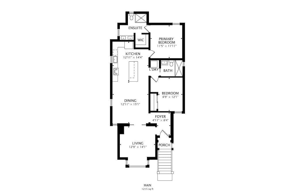 West Oakland charmer: 2br/2bath - AC & W/D 1