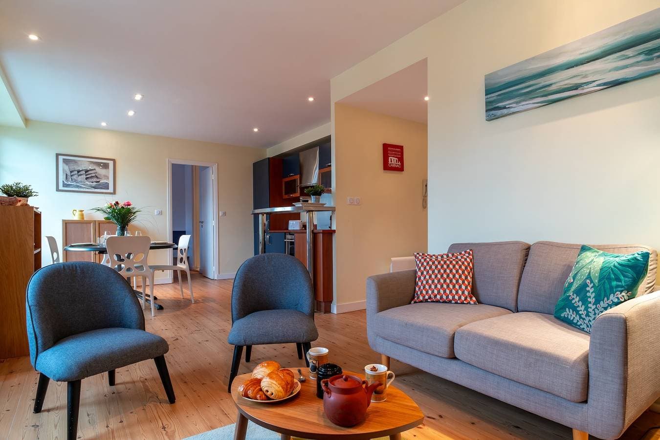 Ferienwohnung 55m² 1