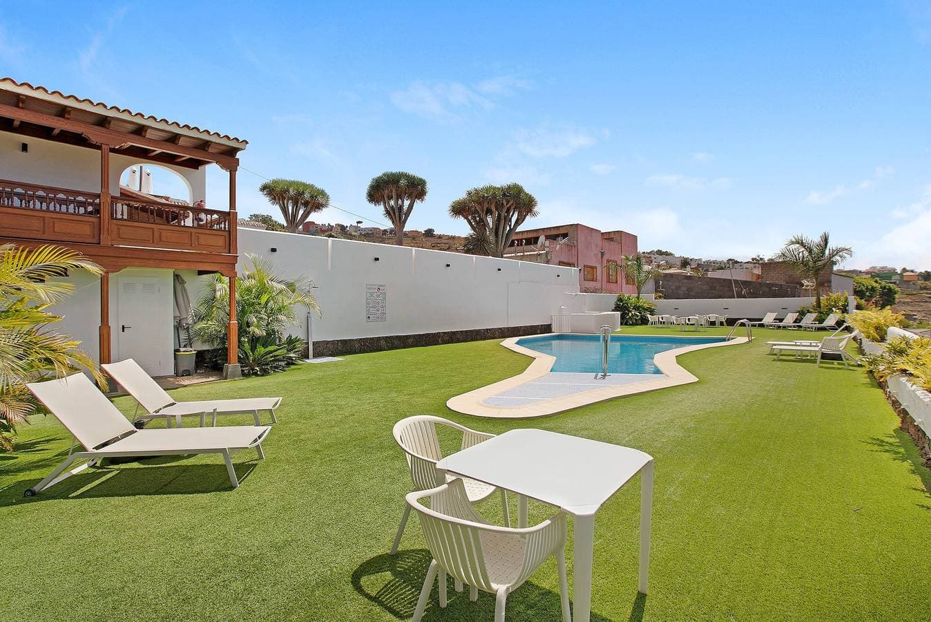 Foto 2 von 24: Ferienhaus 'Linaje del Pago Listán Blanco' mit Meerblick, Pool und WLAN