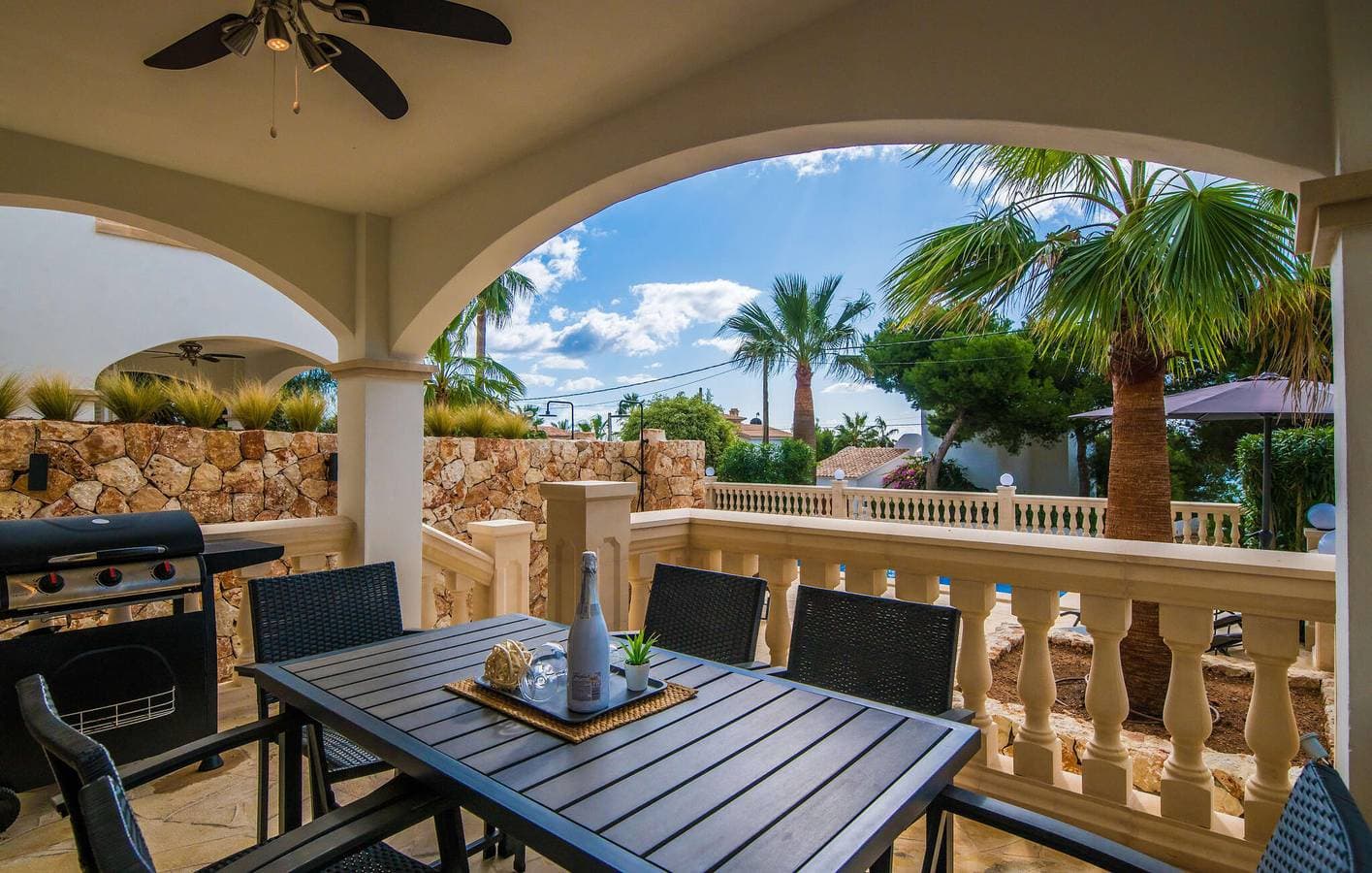 Foto 6 von 37: Apartment mit Meerblick und Pool, 1 km zum Strand Cala Pi