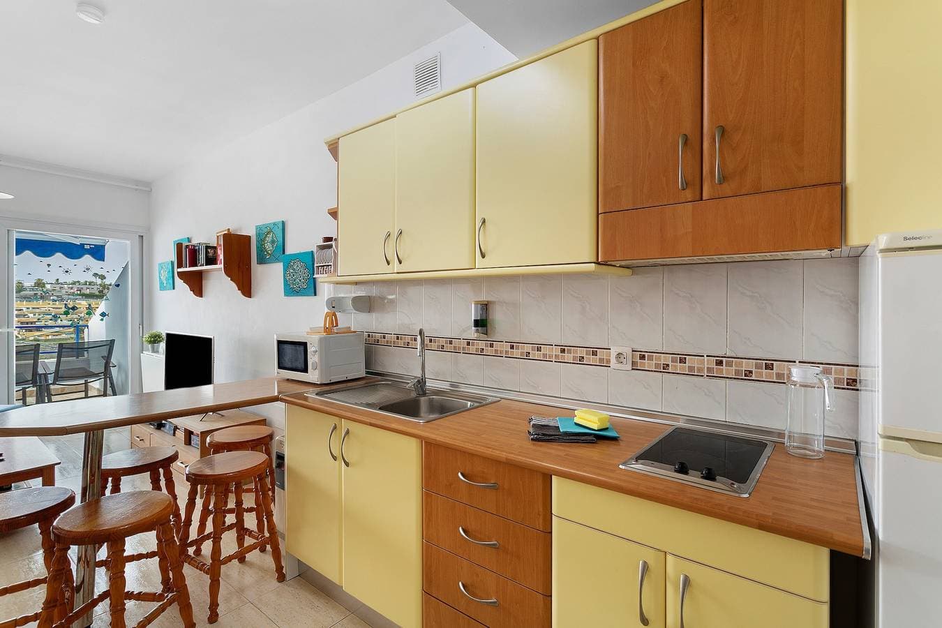 Foto 9 von 28: Ferienwohnung 'Vista Golf' mit Meerblick, Gemeinschaftspool und WLAN