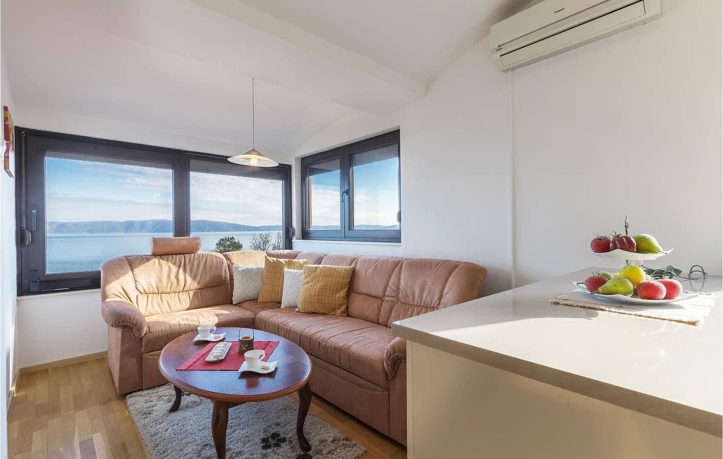 Foto 5 von 29: Apartment mit Meerblick, Terrasse, WLAN und Parkplatz – 2 km vom Strand entfernt