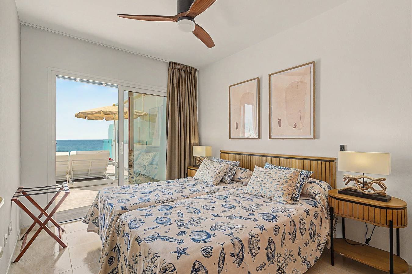 Foto 8 von 27: Ferienwohnung "Callao Beach 8" mit Meerblick, Terrasse und WLAN