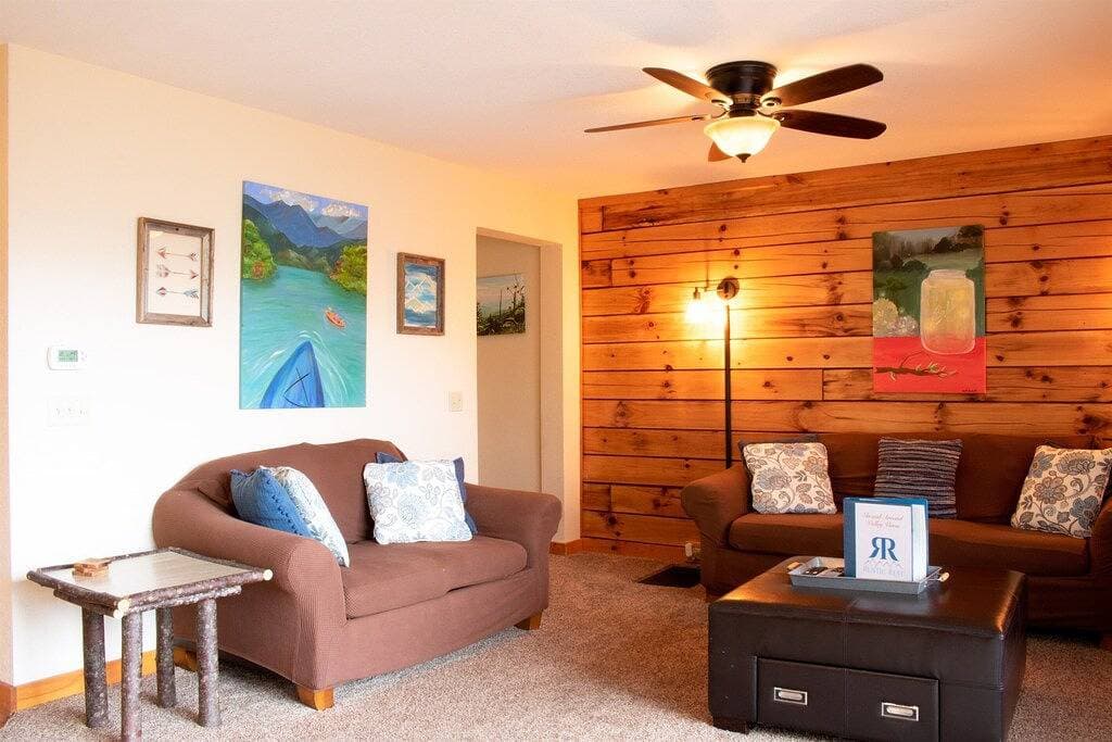 Foto 4 von 31: Rustikaler Komfort in der Nähe von Great Smoky Mtns Ntl Park und Bryson City Attraktionen