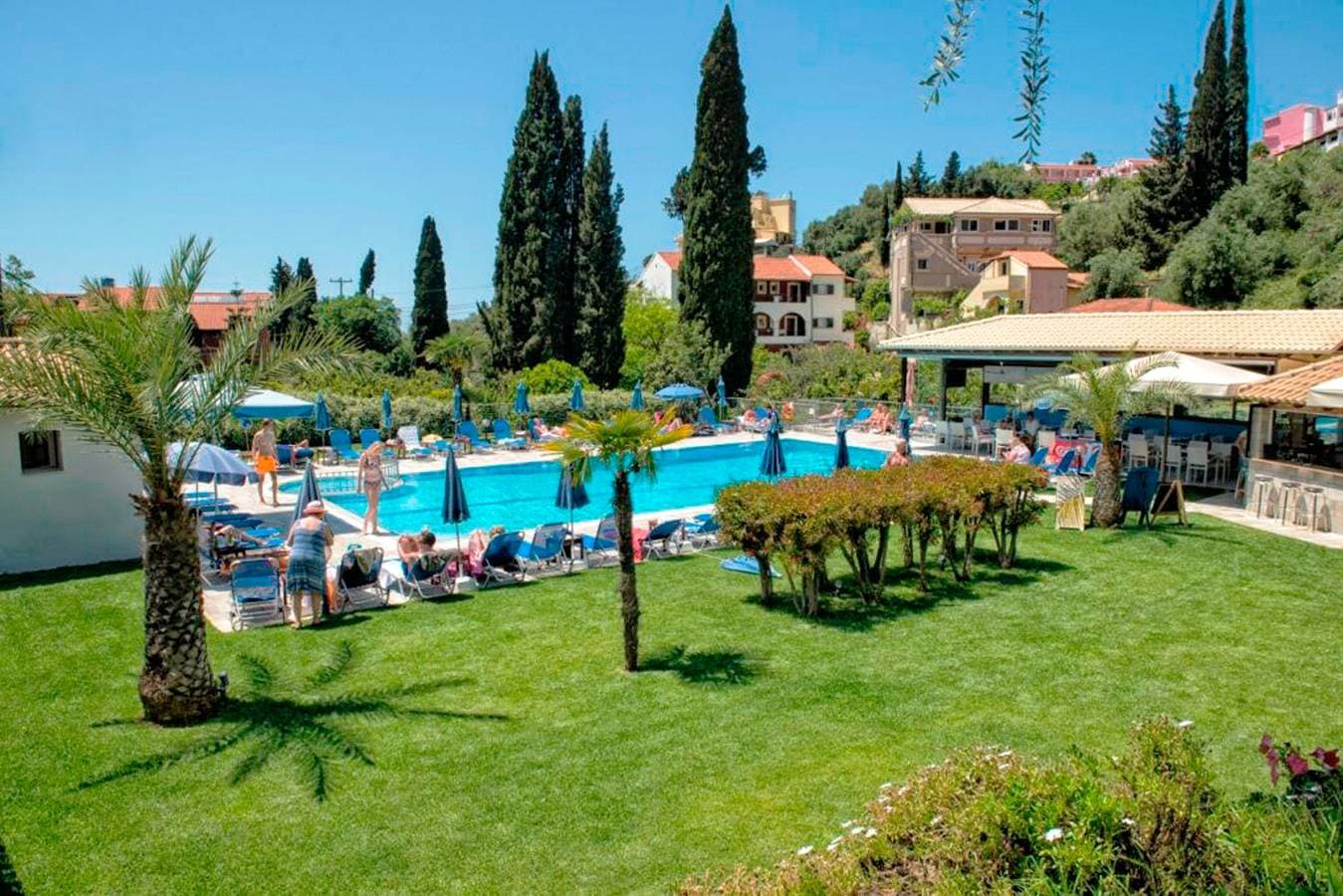 Foto 3 von 15: Ferienhaus Letta am Sandstrand von Agios Gordios in sehr ruhiger Lage