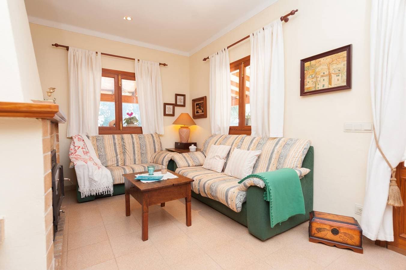 Foto 9 von 30: Son Coll - Ferienhaus mit privaten Pool in Lloseta. WiFi gratis