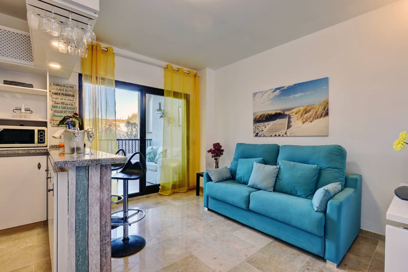 Foto 4 von 23: Ferienwohnung 'Marina de la Duquesa 805' Nahe dem Strand mit Pool