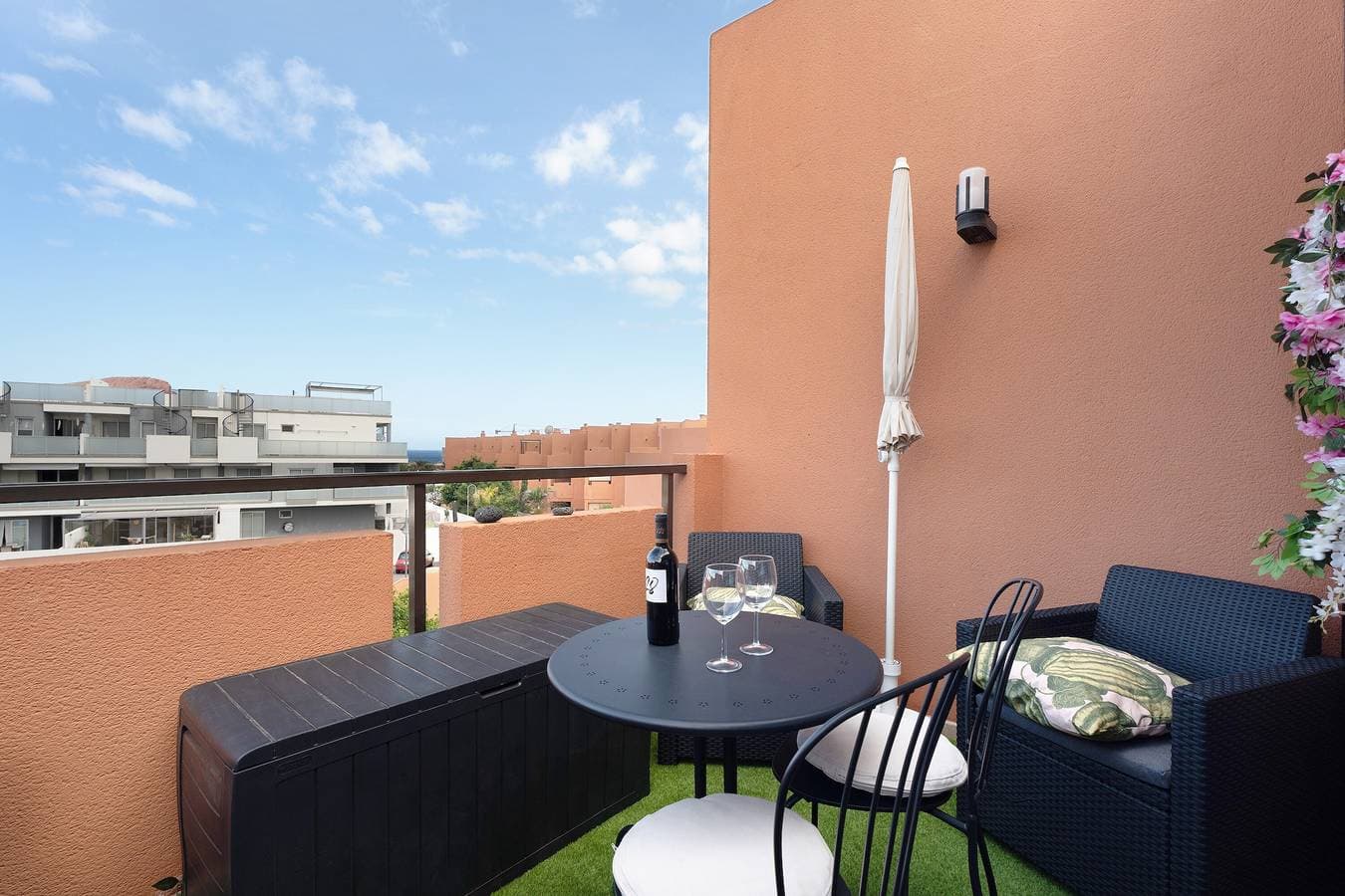 Foto 4 von 30: Ferienwohnung "Ático Beach Sotavento" mit Gemeinschaftspool und WLAN