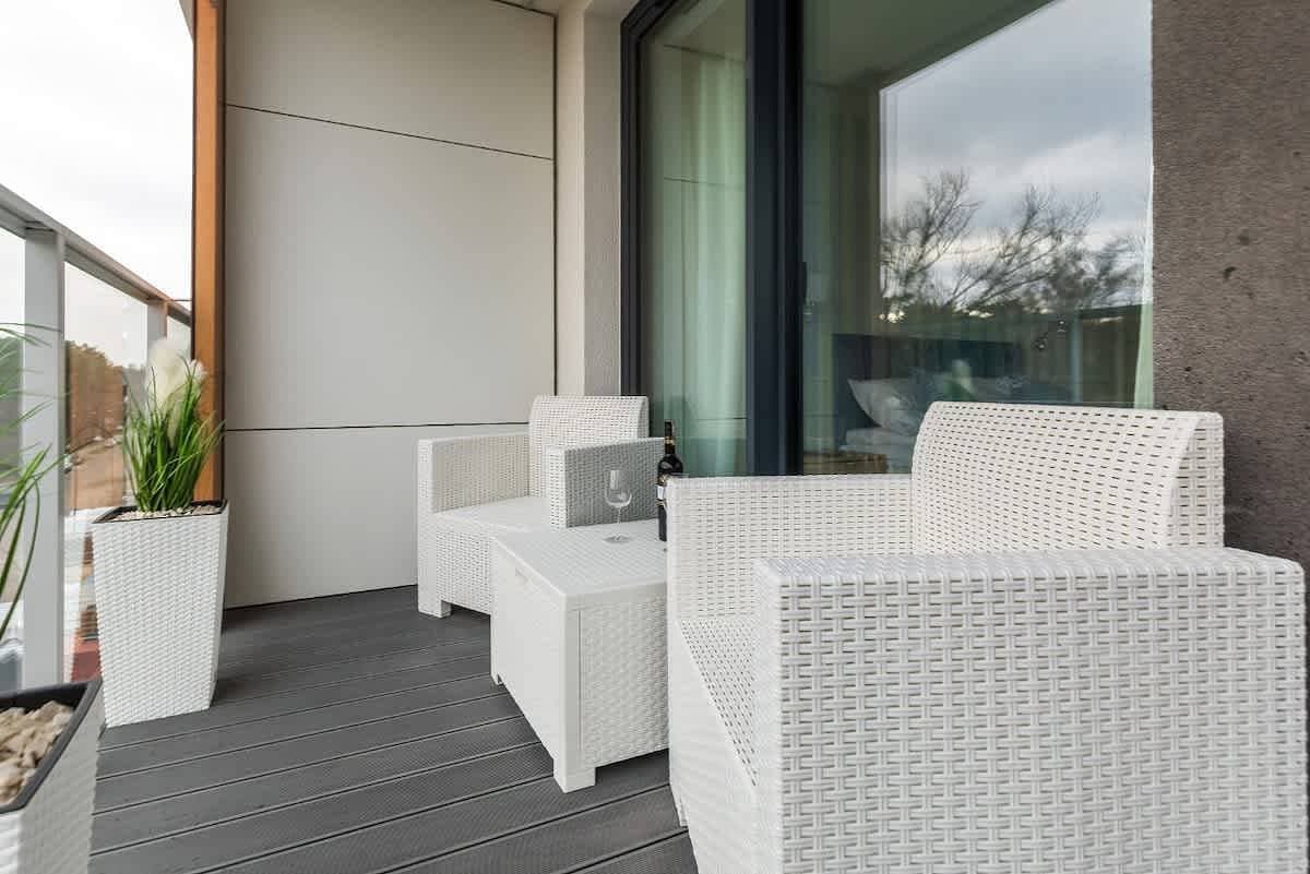 Foto 5 von 21: Stylish Apartment with Air Conditioning | Close to the Beach