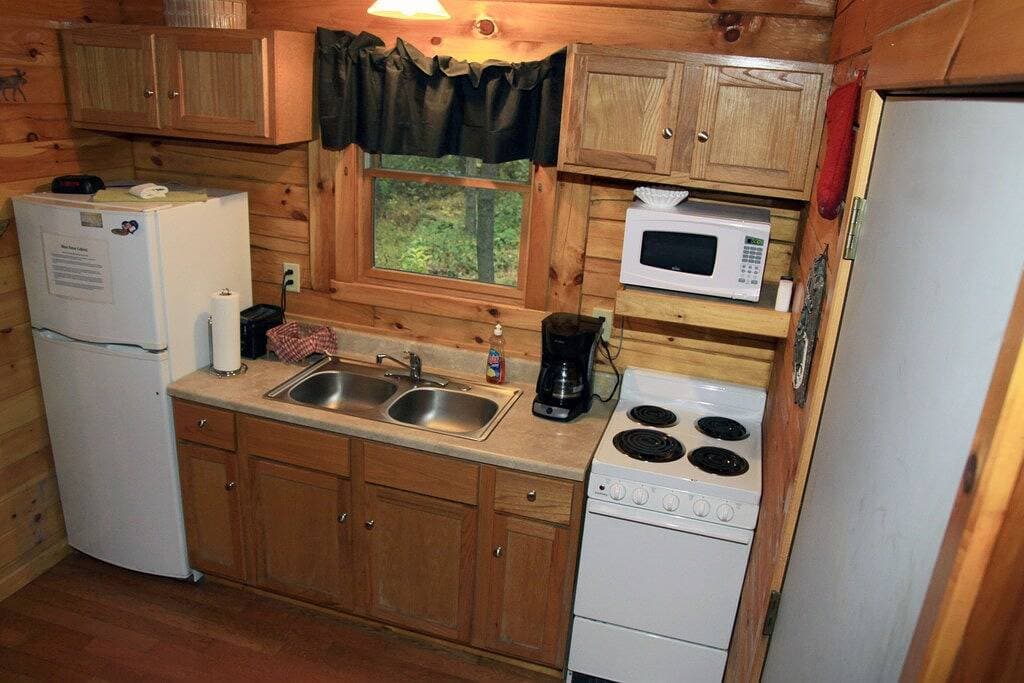 Kabine-Eigenes Badezimmer-Standard-Sweet Dreams Cabin 1