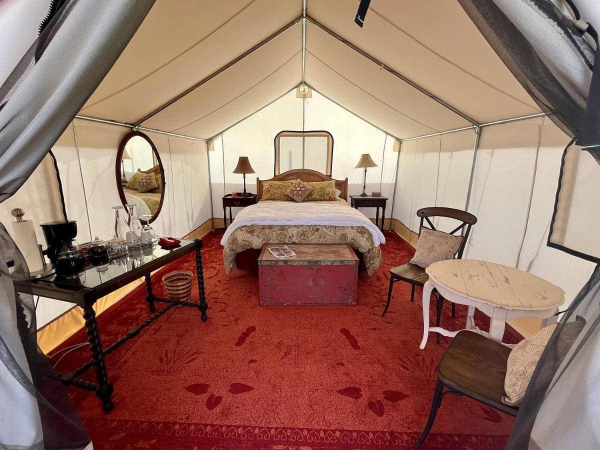 Cosmo Glamping Tent at Zenzen Gardens 1