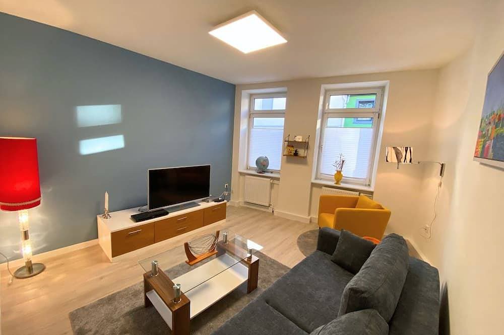 Foto 5 von 15: Zentrale, helle + gemütliche Ferienwohnung ( 64 qm) im Eg Altbau Einfamilienhaus