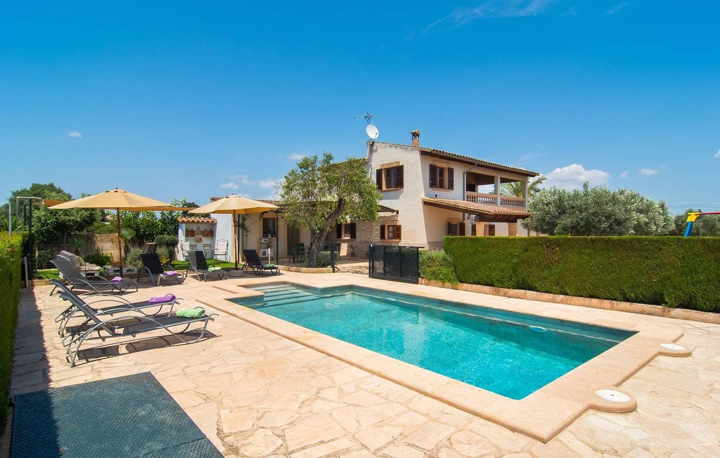 Foto 5 von 61: Gemütliche Wohnung mit Pool und Terrasse in Porreres