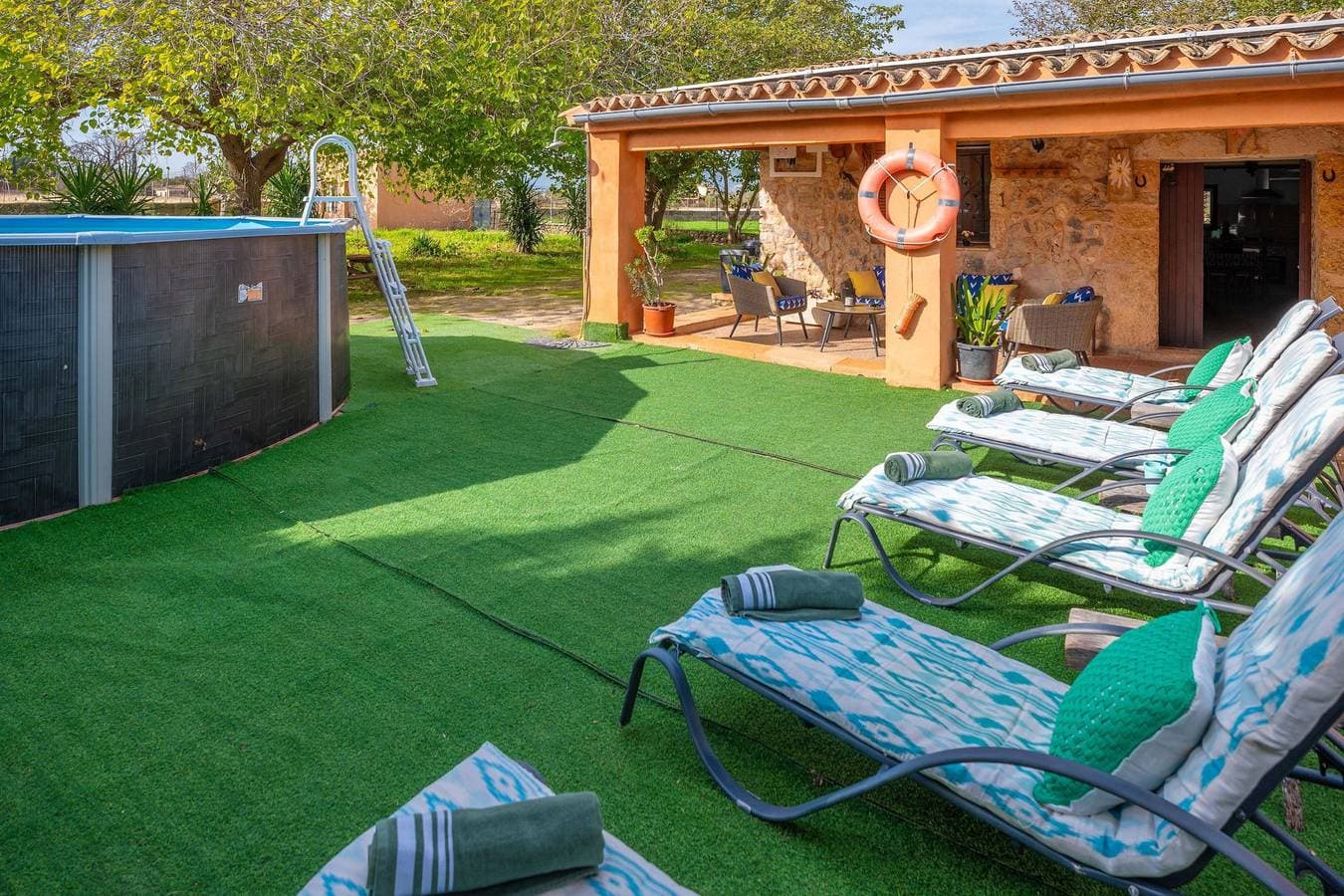 Foto 4 von 36: Finca Can Calisto - Apartment with private pool in Inca. Free WiFi