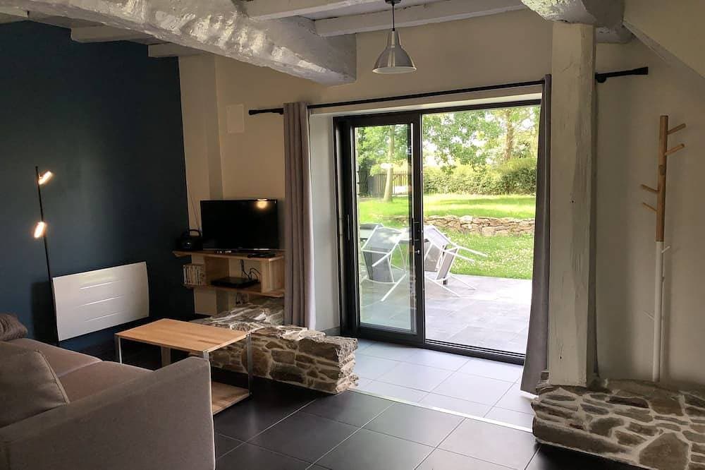 Foto 7 von 22: 3-Sterne Gîte \"la Belle Fumée\" in ruhiger Lage mit großem Garten, nahe Rance und Meer