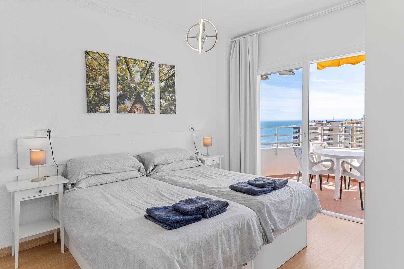 Foto 10 von 20: Ferienwohnung "Fuengirola" mit Blick auf das Meer und die Berge, Gemeinschaftspool & WLAN