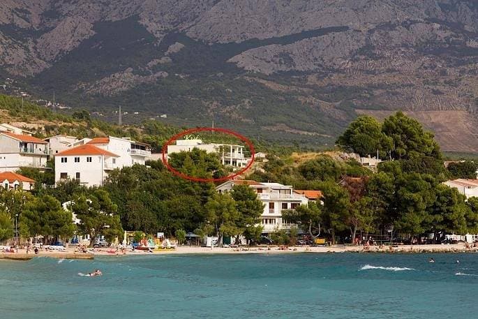 Foto 5 von 26: Studioapartment in Baška Voda mit Balkon, Klimaanlage, W-Lan, Waschmaschine (3785-3)