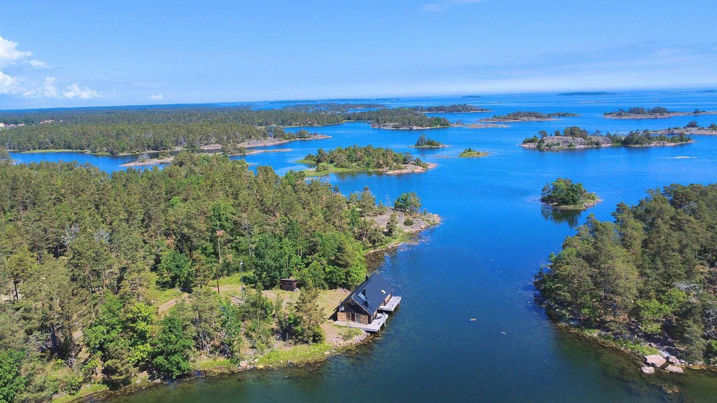 Foto 4 von 43: Fina Båthus – Ferienhaus in Alleinlage direkt am Meer in Småland