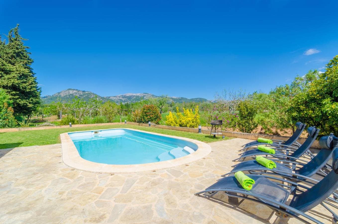 Foto 5 von 43: S'Alqueria - Ferienhaus mit privaten Pool in Campanet. WiFi gratis