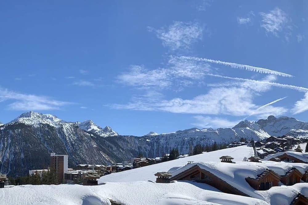 Foto 7 von 17: Wunderschöne moderne Wohnung in Courchevel 1850, 3 Schlafzimmer, Sauna, Parkplatz
