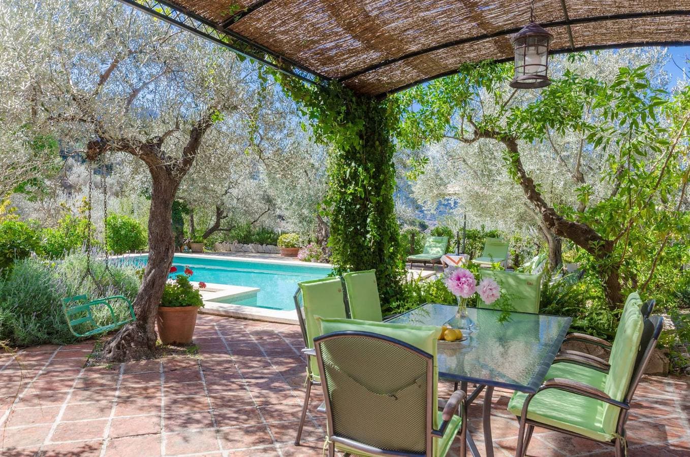 Foto 9 von 47: S'Olivaret  - Ferienhaus mit privaten Pool in Fornalutx. WiFi gratis
