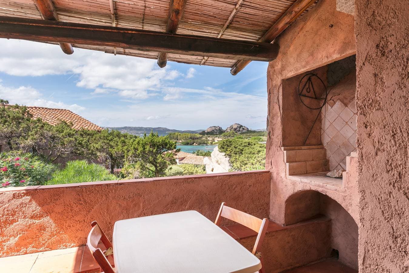 Foto 2 von 25: Ferienhaus "Casa Porto Sole A Mucchi Bianchi" in der Nähe dem Strand mit Meerblick