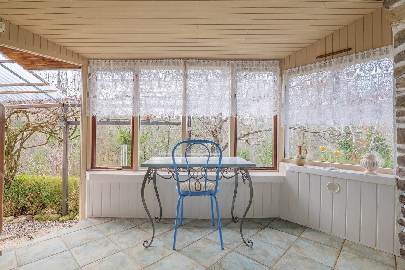 Foto 2 von 25: Gîte Lagachon: Bergblick, private Terrasse und Garten