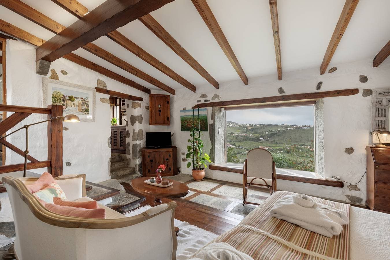 Foto 5 von 33: Casa Finca Mirador Bandama Valle mit privater Terrasse, Whirlpool, WLAN & Klimaanlage