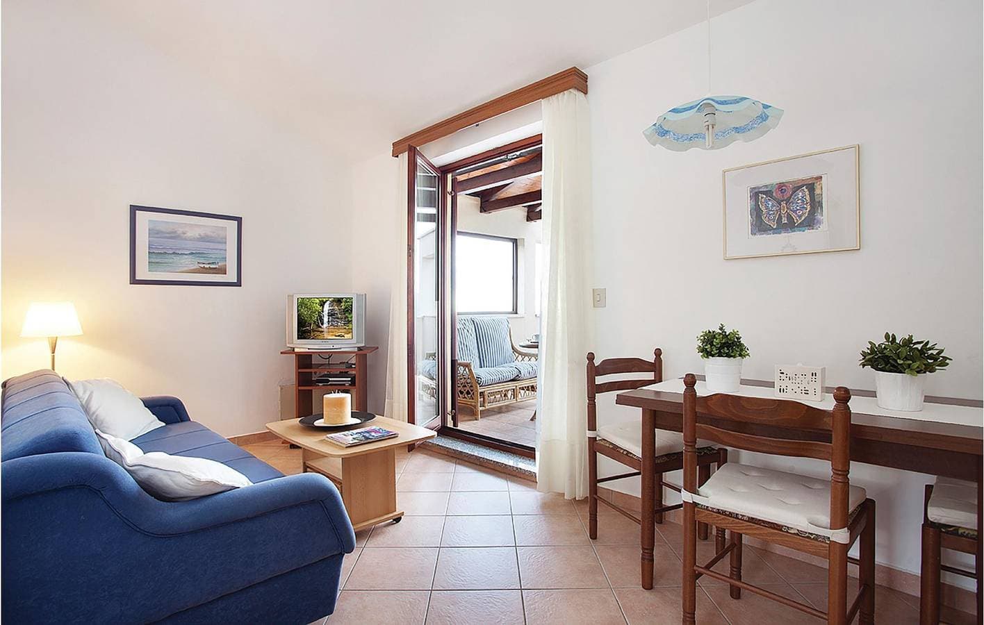 Foto 4 von 19: Gemütliche 1-Zimmer-Wohnung mit Terrasse, 600 m vom Strand entfernt